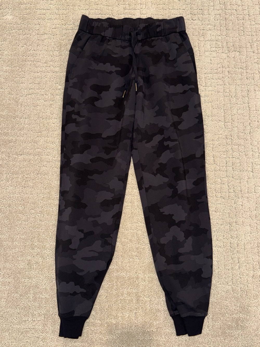 lululemon Black Charcoal Camo Leggings